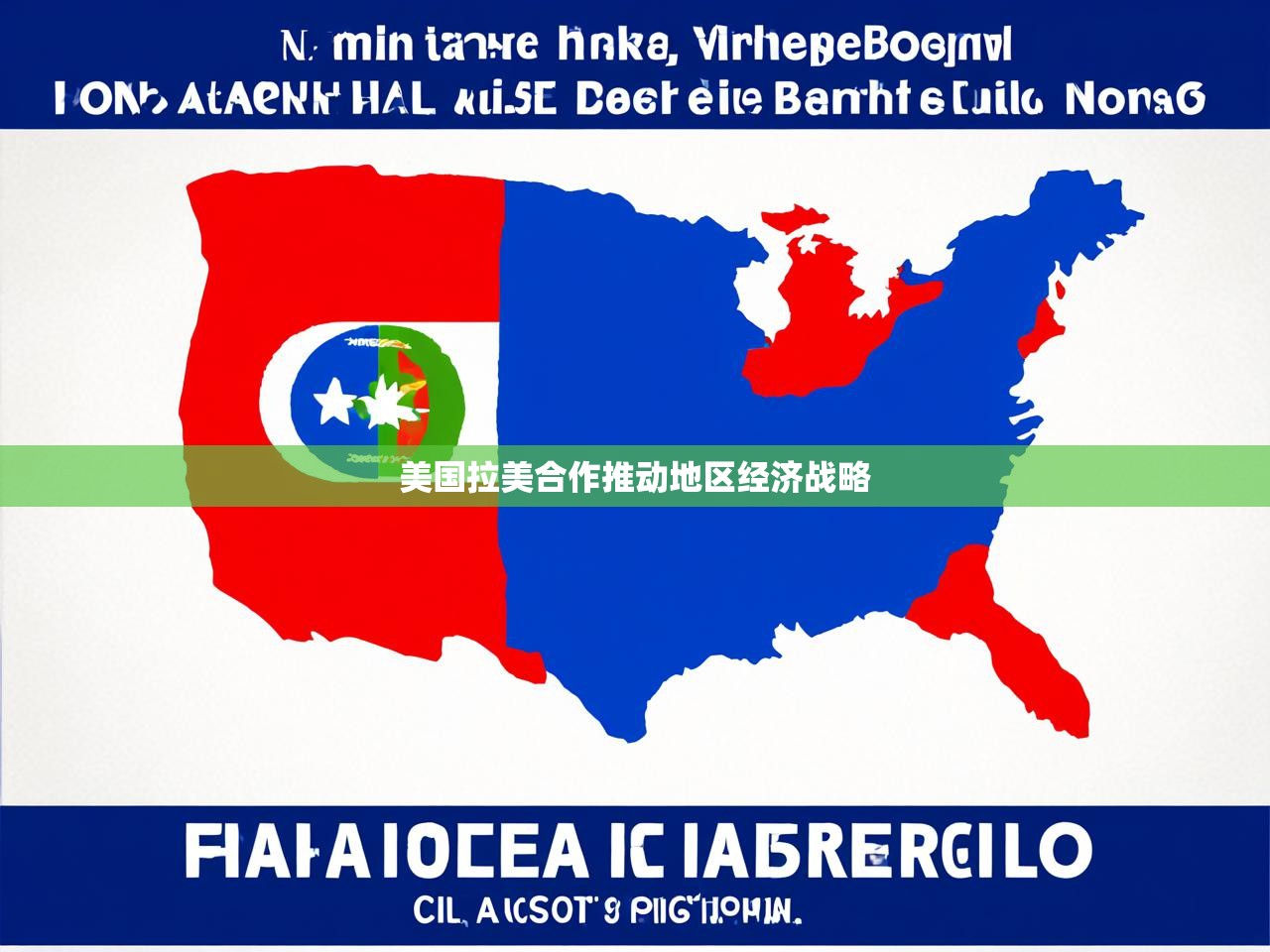 美国拉美合作推动地区经济战略