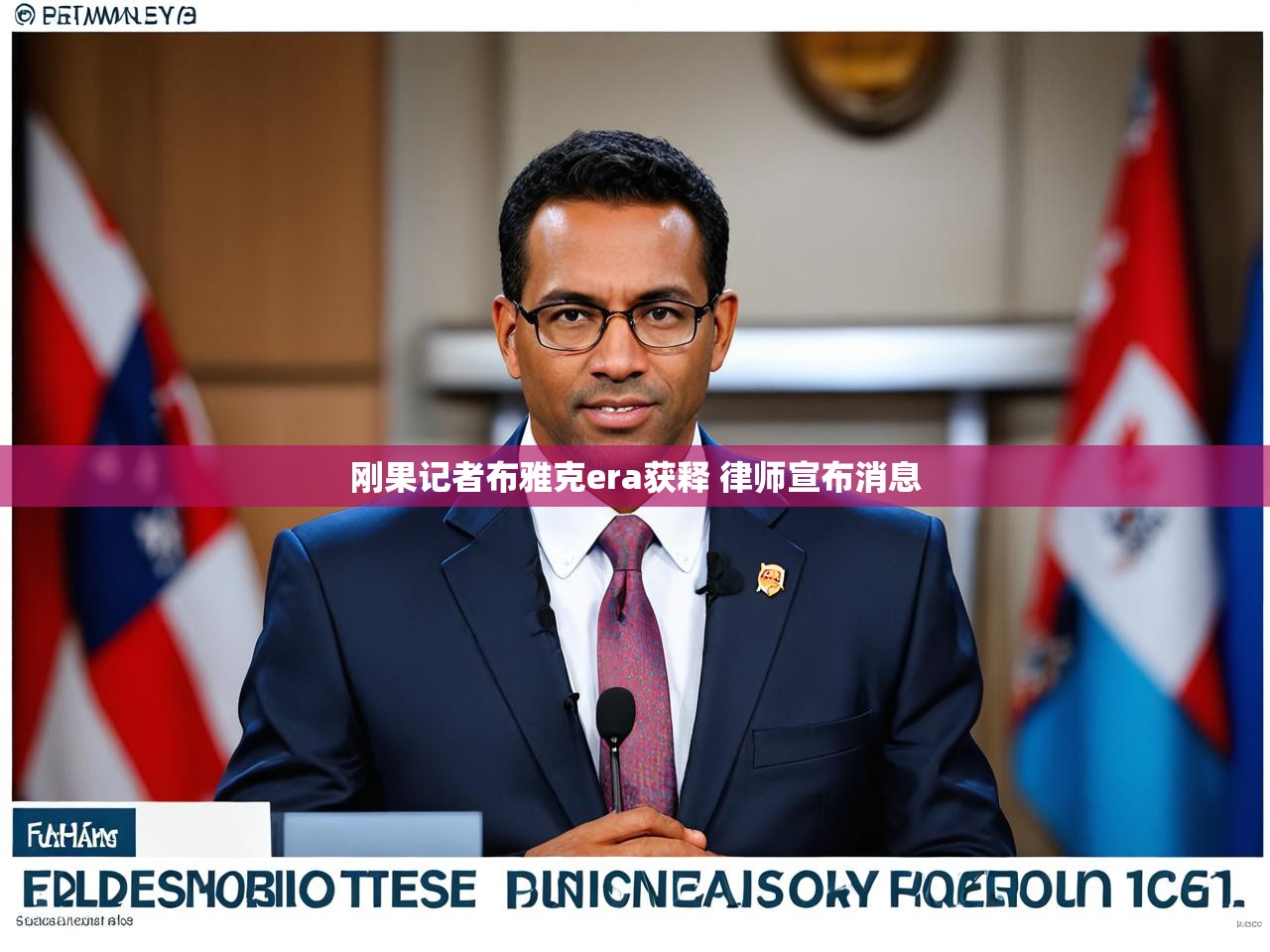 刚果记者布雅克era获释 律师宣布消息