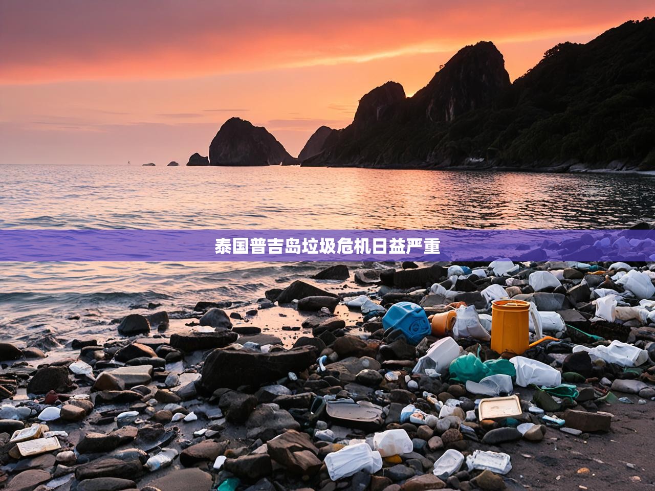 泰国普吉岛垃圾危机日益严重