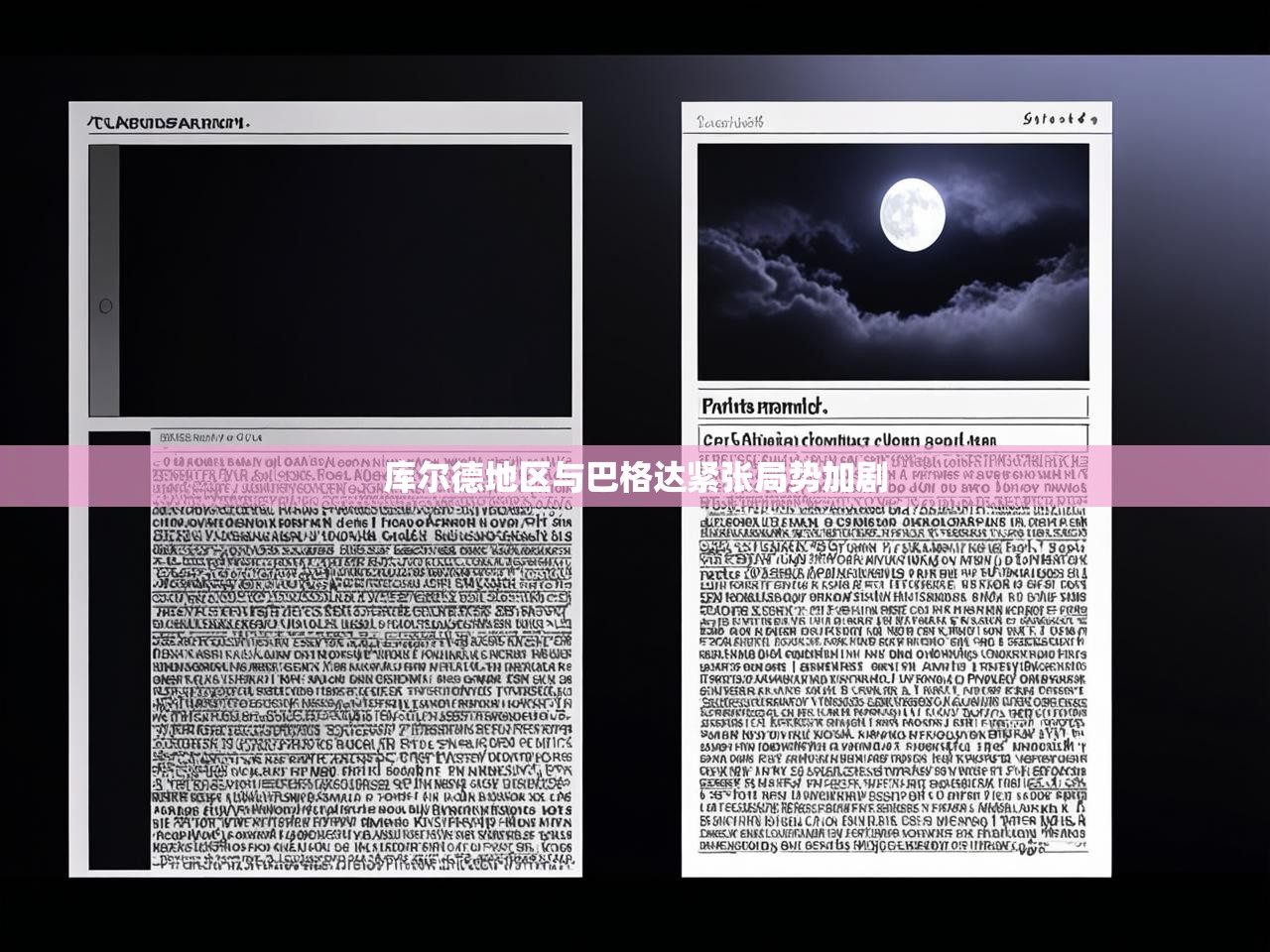 库尔德地区与巴格达紧张局势加剧