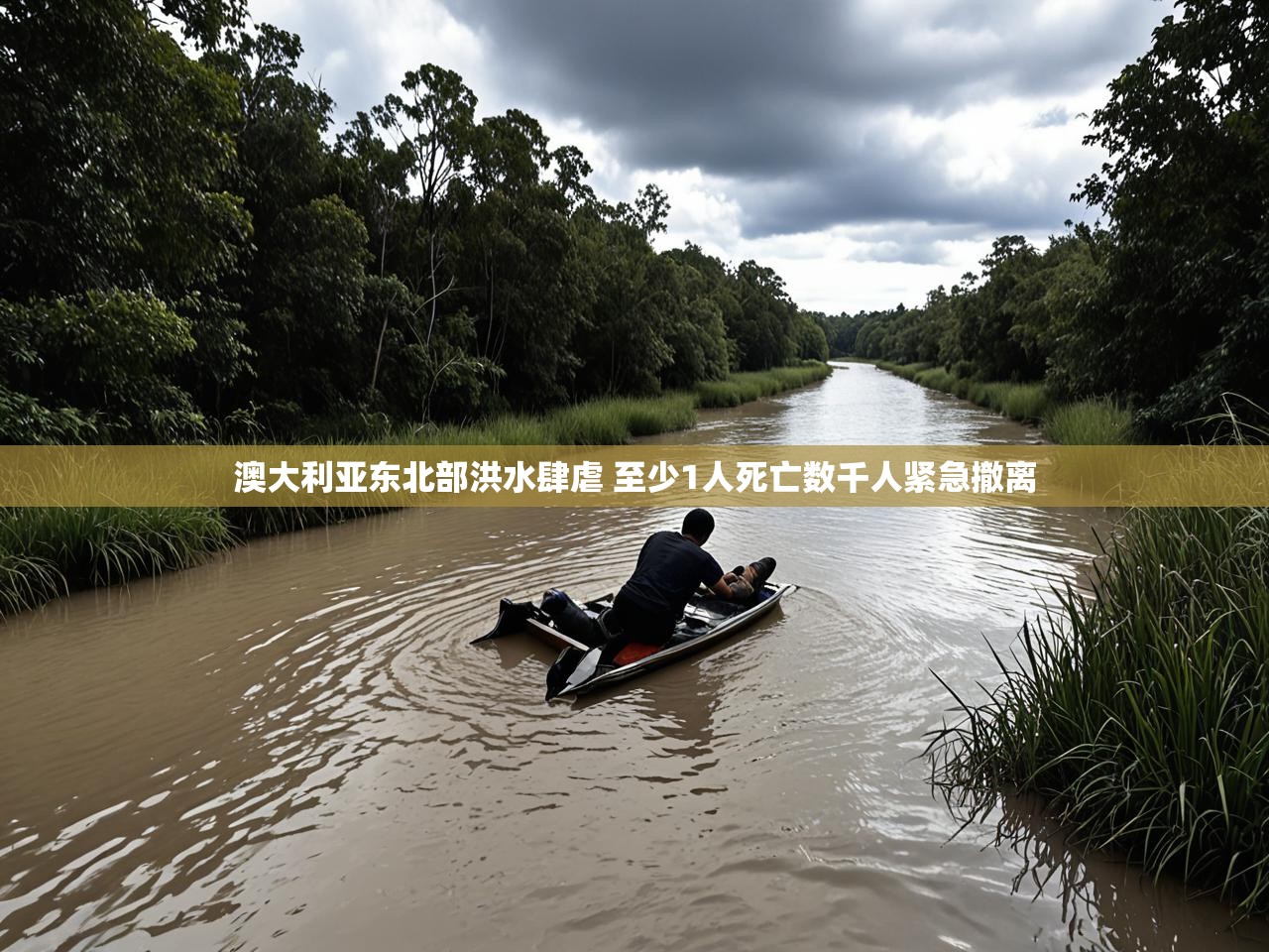 澳大利亚东北部洪水肆虐 至少1人死亡数千人紧急撤离