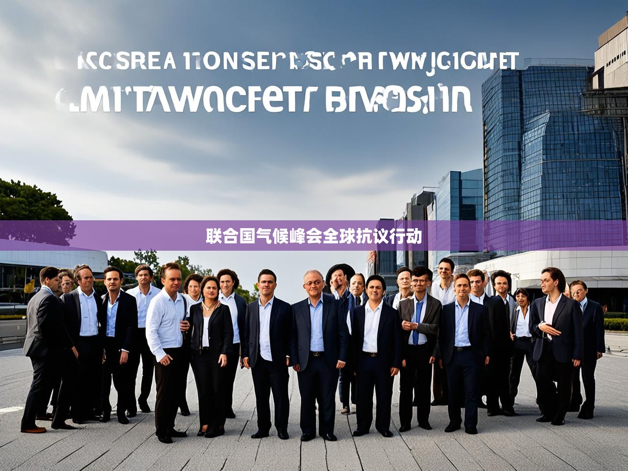 联合国气候峰会全球抗议行动