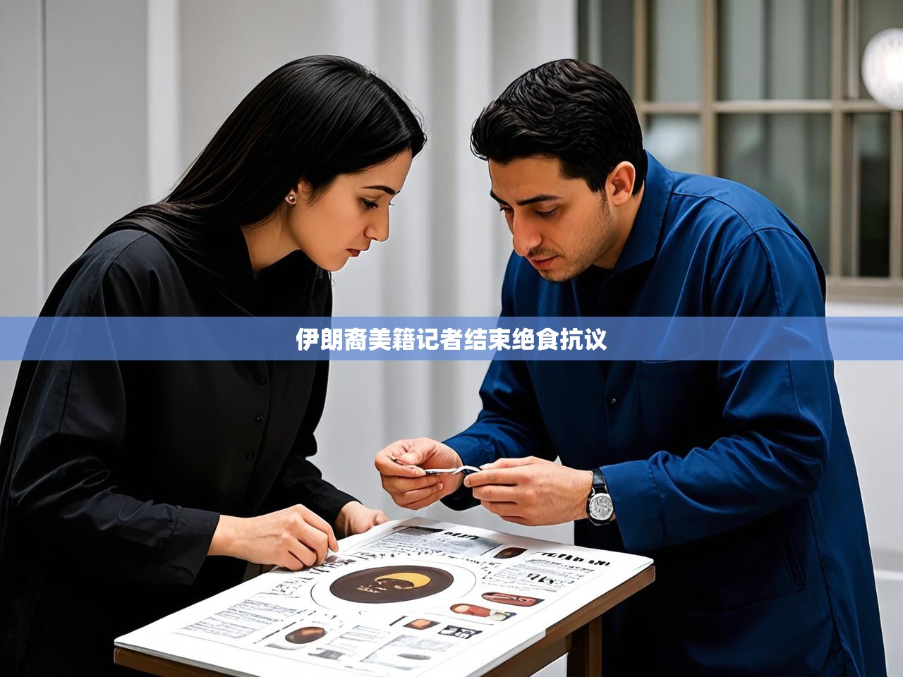 伊朗裔美籍记者结束绝食抗议