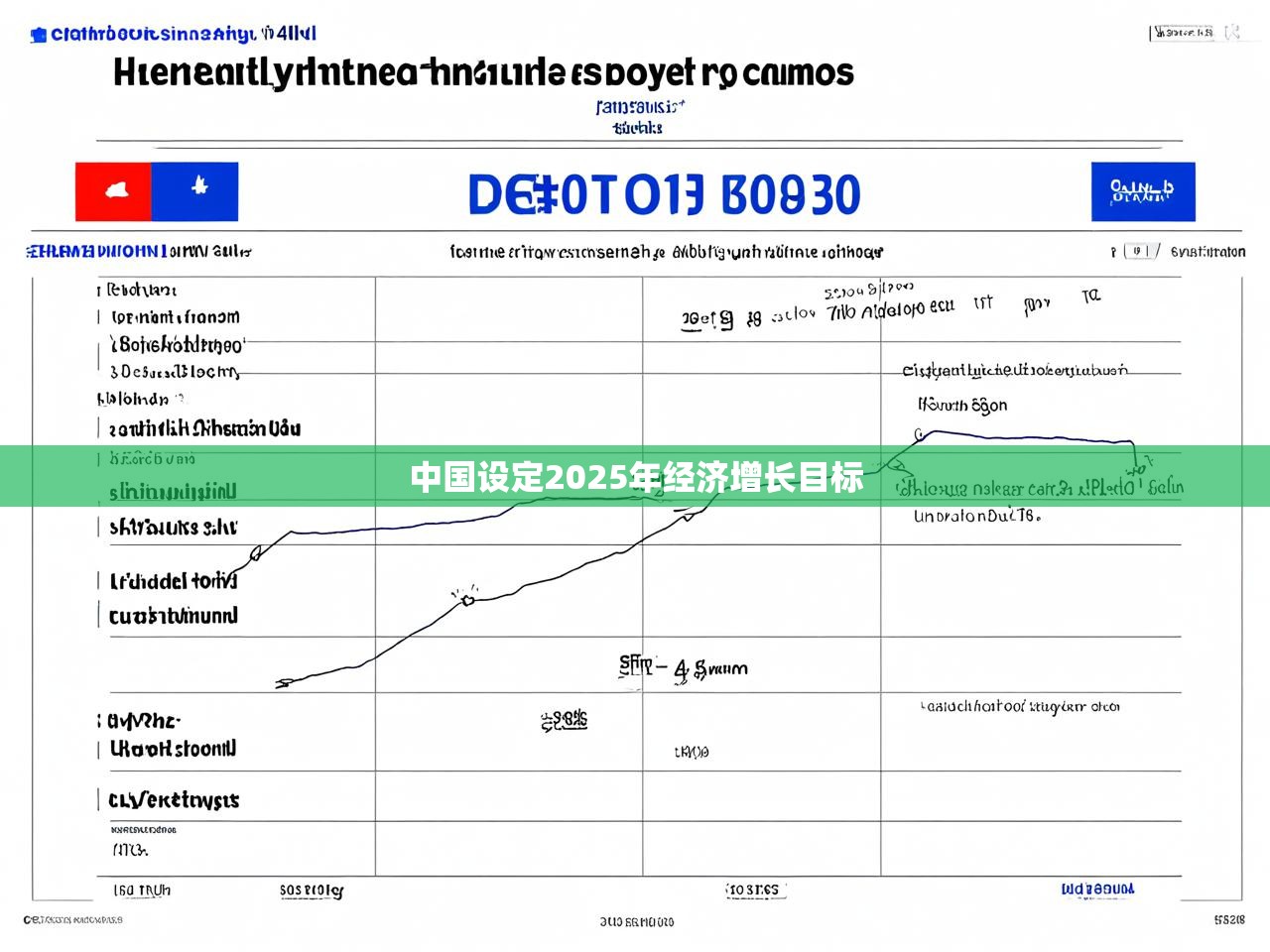 中国设定2025年经济增长目标