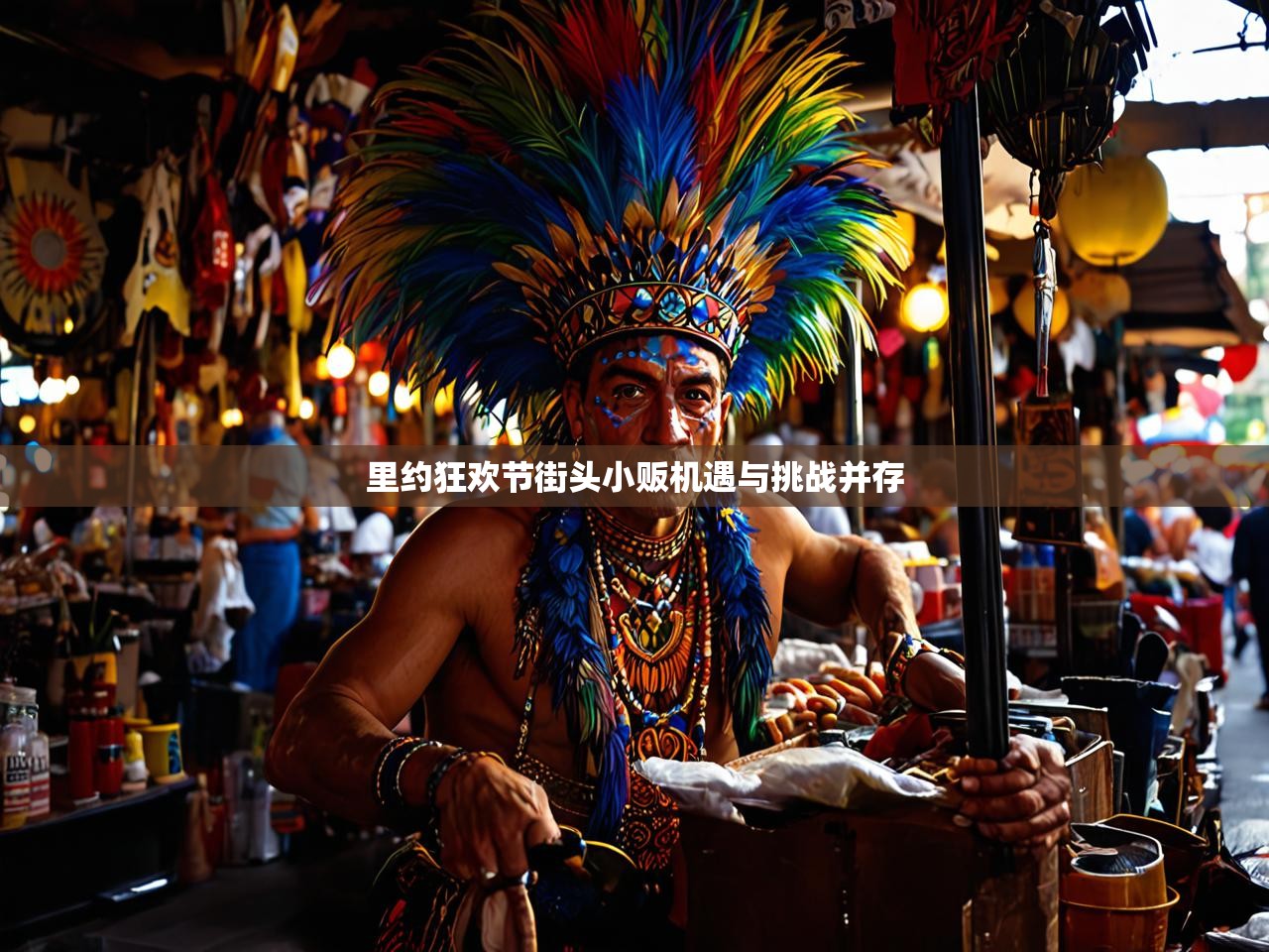 里约狂欢节街头小贩机遇与挑战并存