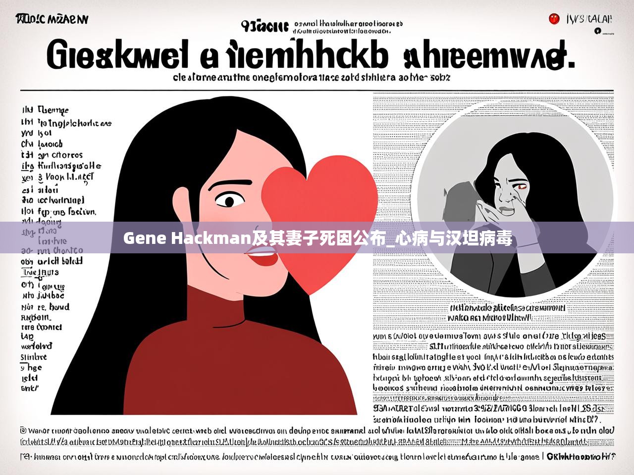 Gene Hackman及其妻子死因公布_心病与汉坦病毒
