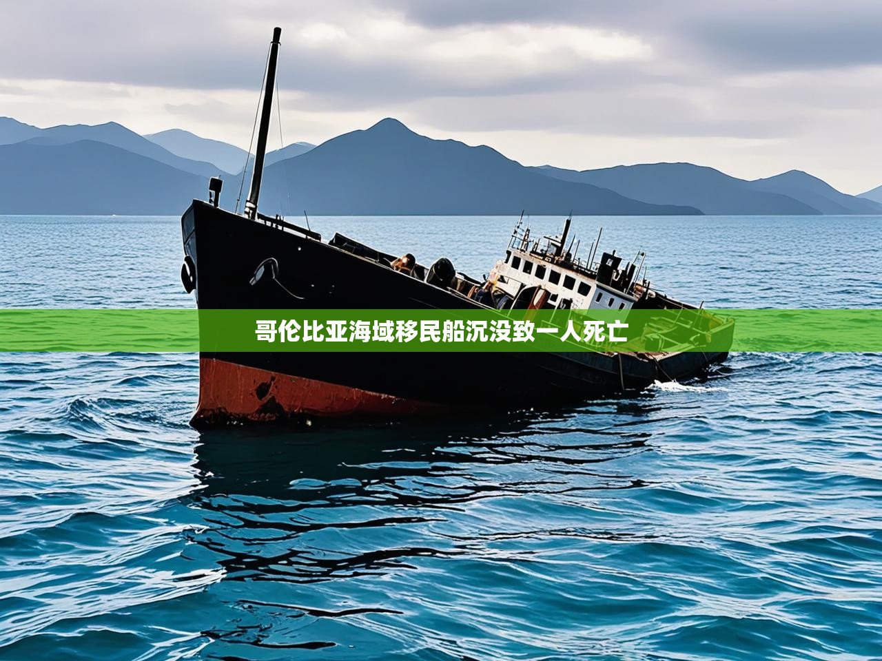 哥伦比亚海域移民船沉没致一人死亡 哥伦比亚海域移民船沉没致一人死亡