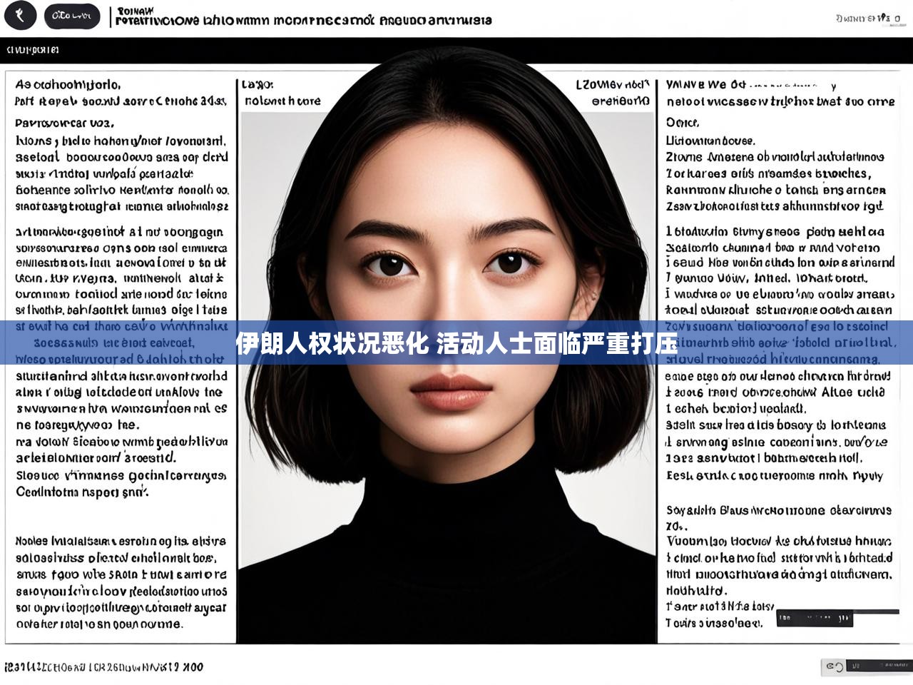 伊朗人权状况恶化 活动人士面临严重打压