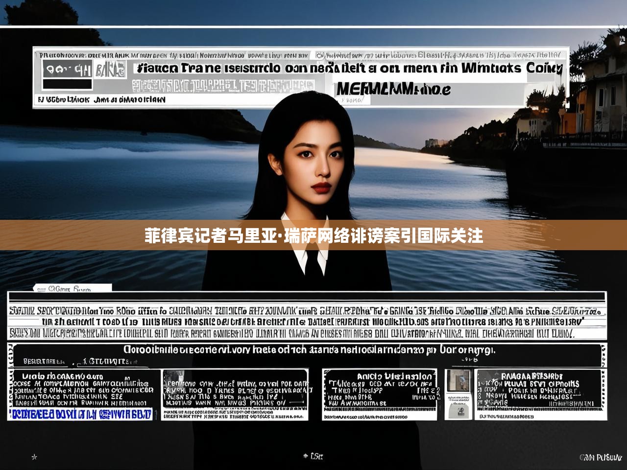 菲律宾记者马里亚·瑞萨网络诽谤案引国际关注 菲律宾记者马里亚·瑞萨网络诽谤案引国际关注