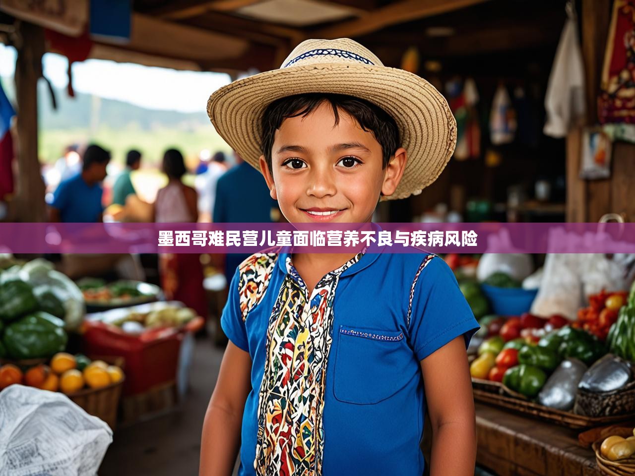 墨西哥难民营儿童面临营养不良与疾病风险 墨西哥难民营儿童面临营养不良与疾病风险