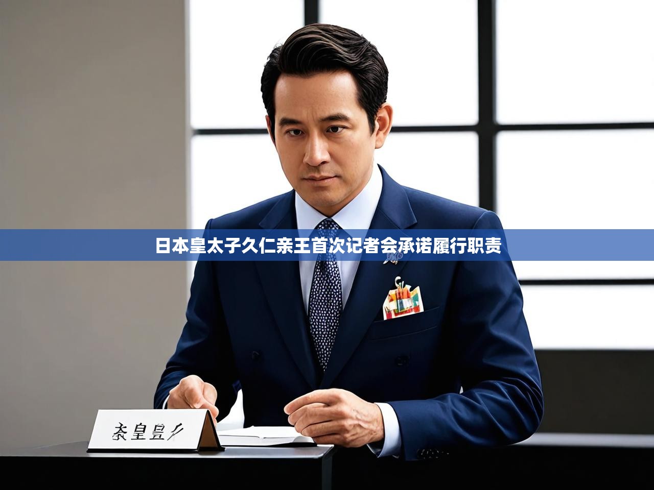 日本皇太子久仁亲王首次记者会承诺履行职责 日本皇太子久仁亲王首次记者会承诺履行职责