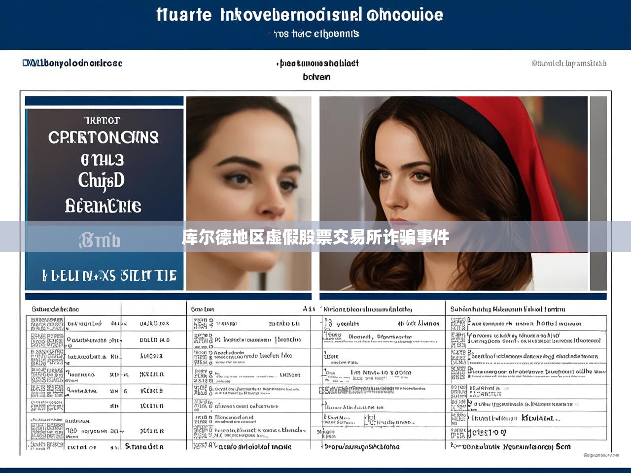 库尔德地区虚假股票交易所诈骗事件