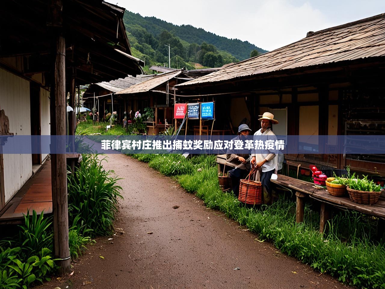 菲律宾村庄推出捕蚊奖励应对登革热疫情