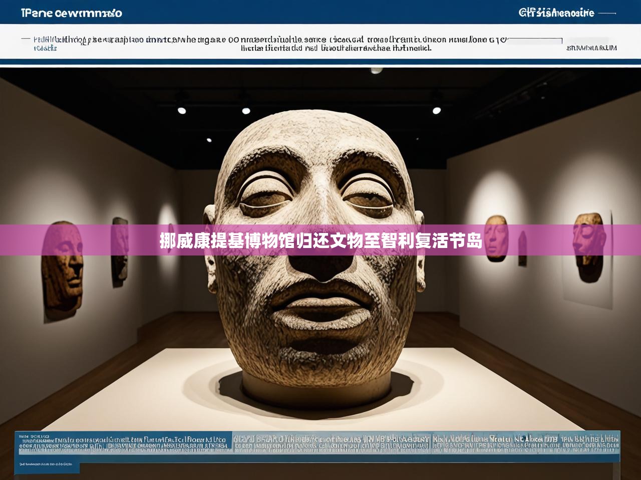 挪威康提基博物馆归还文物至智利复活节岛