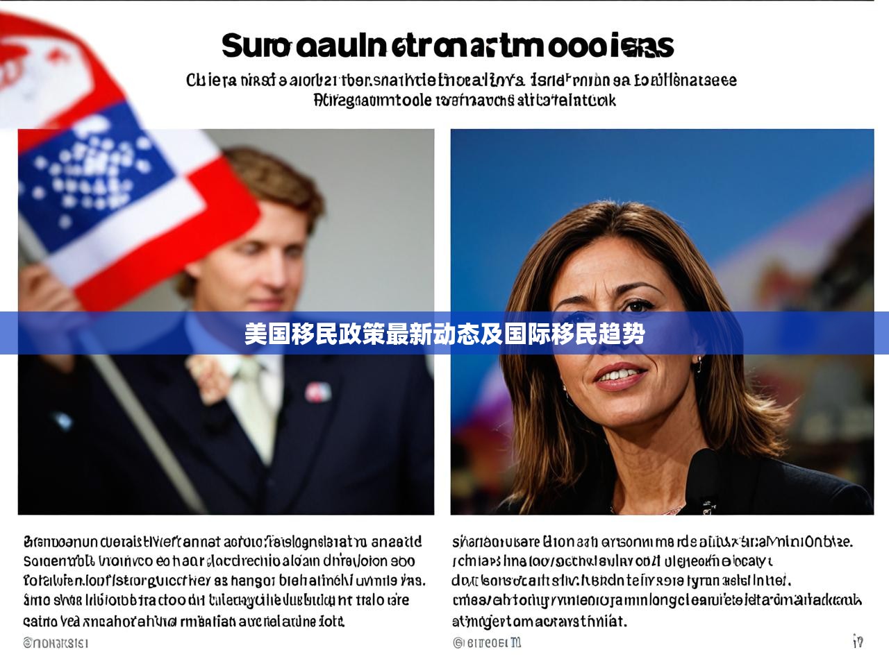 美国移民政策最新动态及国际移民趋势