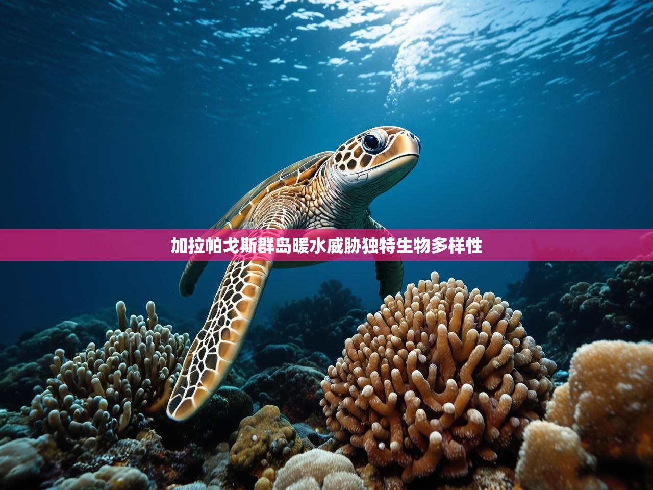 加拉帕戈斯群岛暖水威胁独特生物多样性