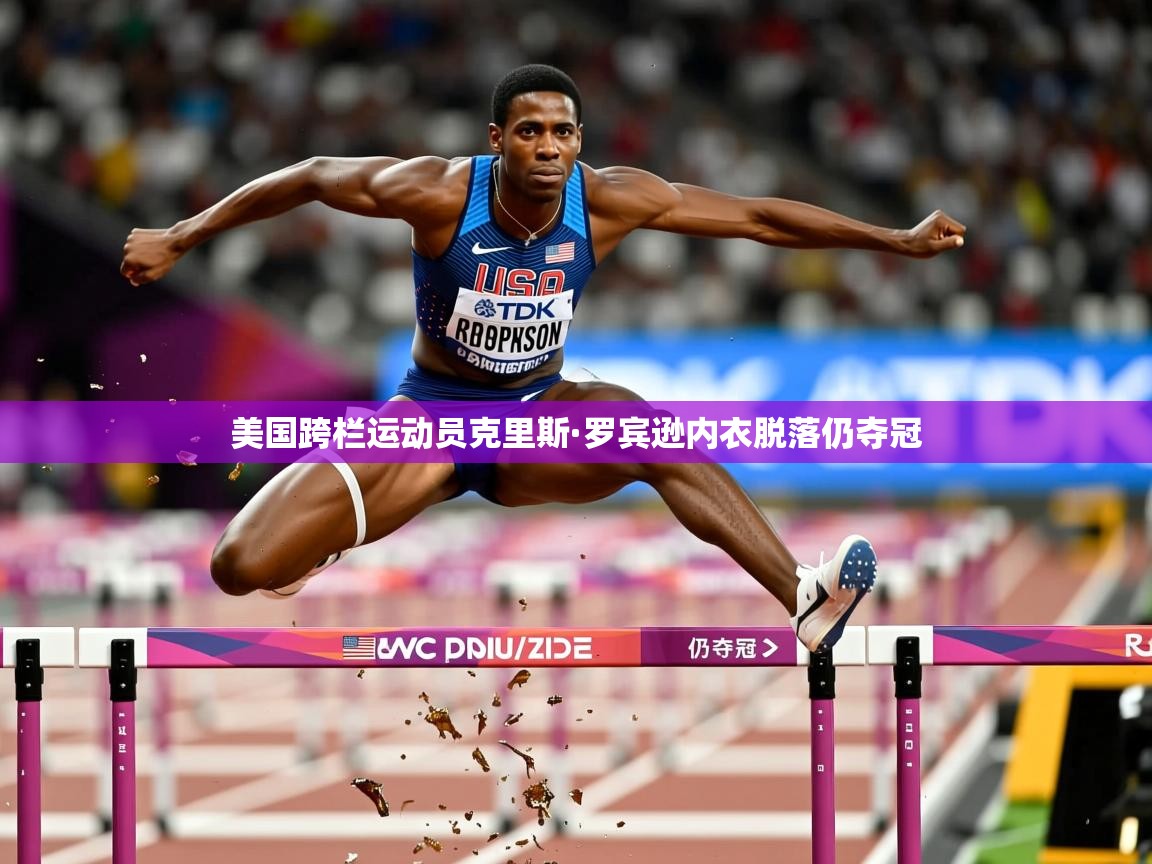 美国跨栏运动员克里斯·罗宾逊内衣脱落仍夺冠