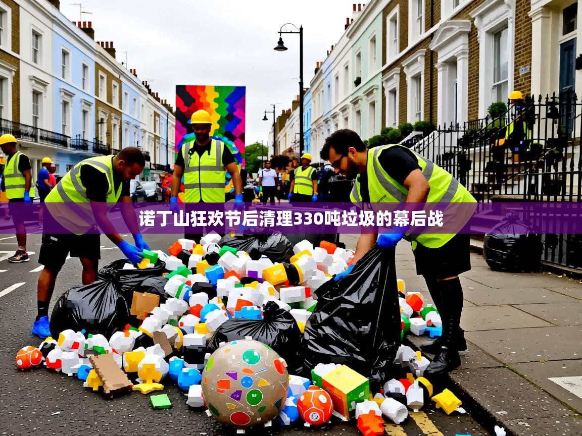 诺丁山狂欢节后清理330吨垃圾的幕后战