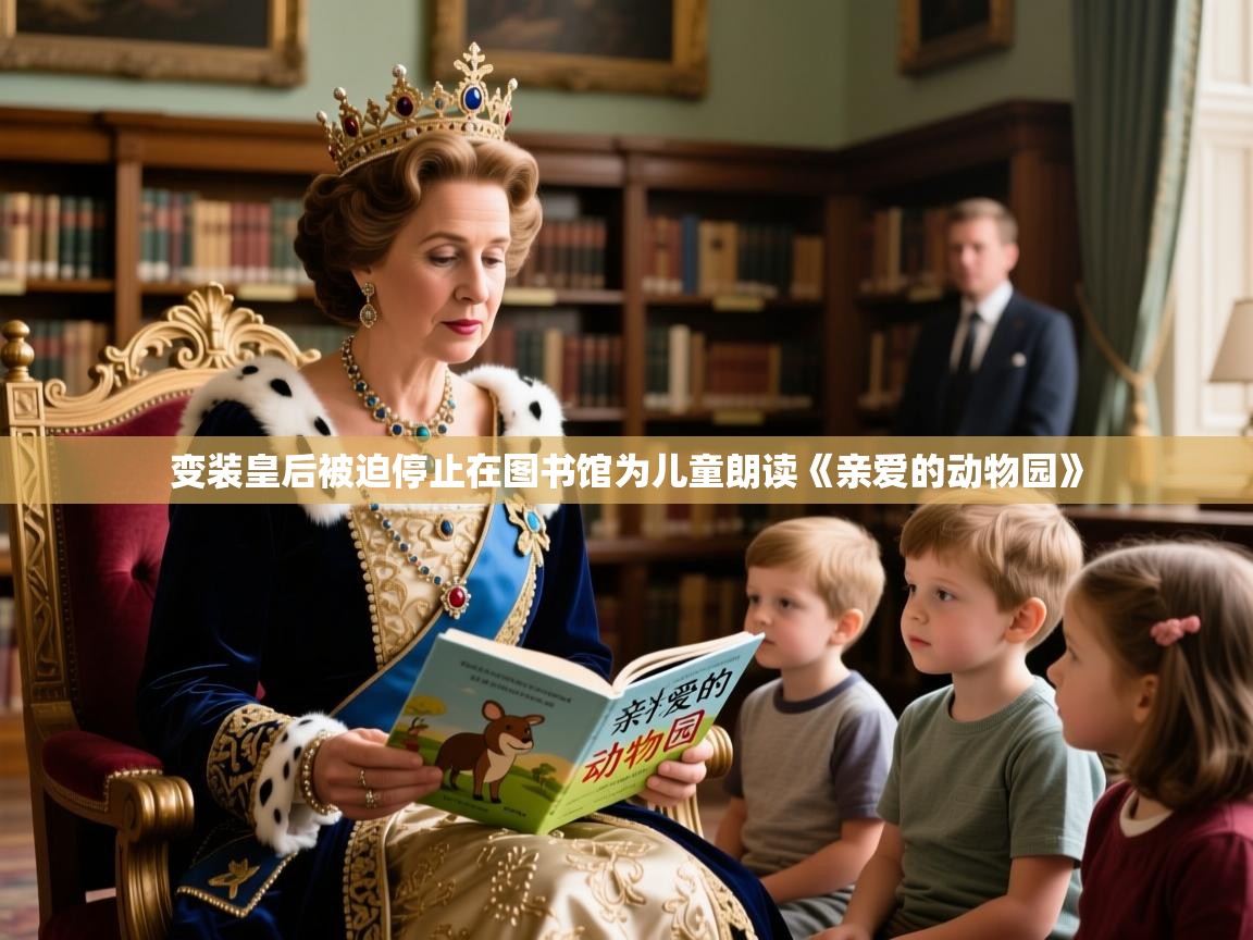 变装皇后被迫停止在图书馆为儿童朗读《亲爱的动物园》