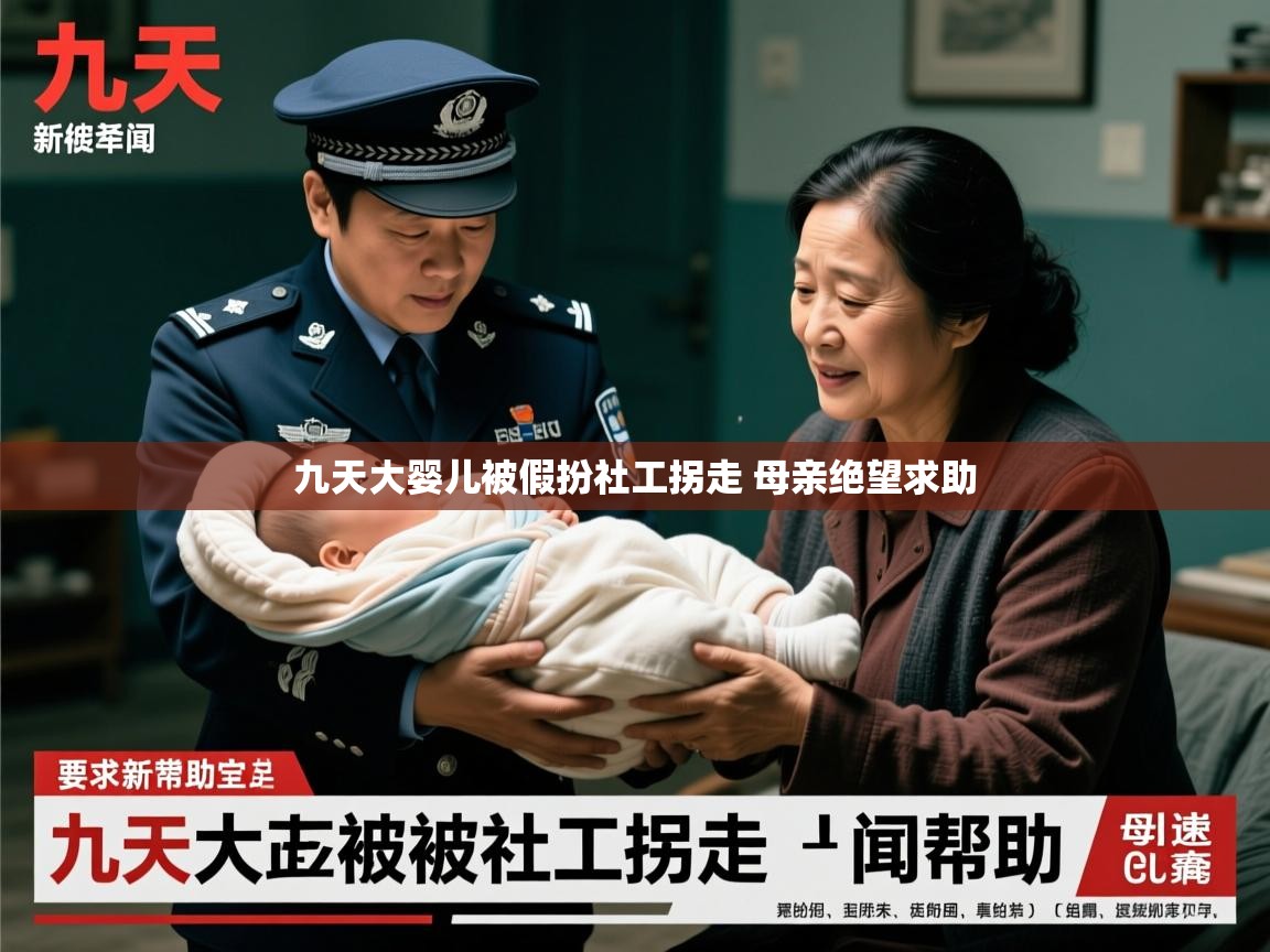 九天大婴儿被假扮社工拐走 母亲绝望求助