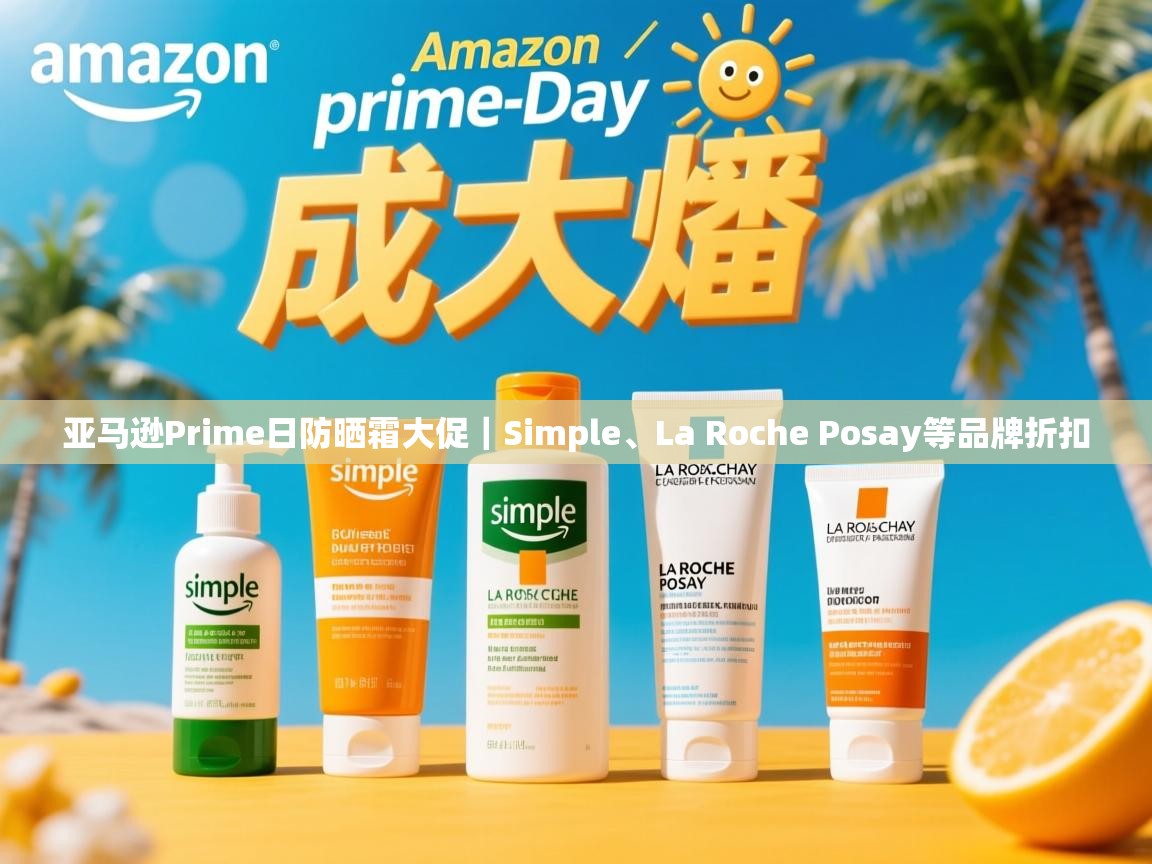 亚马逊Prime日防晒霜大促｜Simple、La Roche Posay等品牌折扣