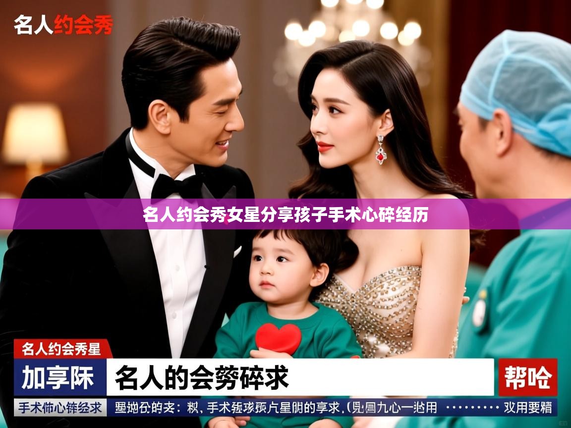 名人约会秀女星分享孩子手术心碎经历