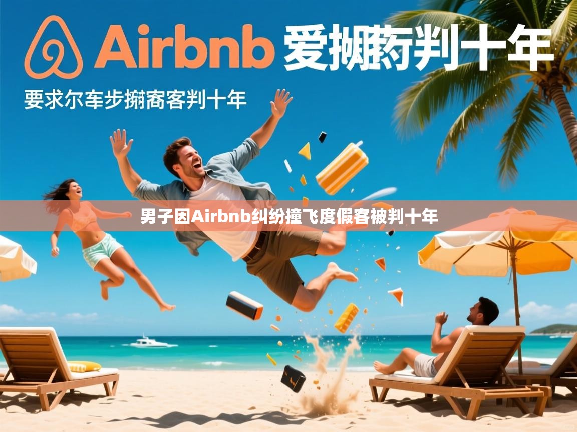 男子因Airbnb纠纷撞飞度假客被判十年