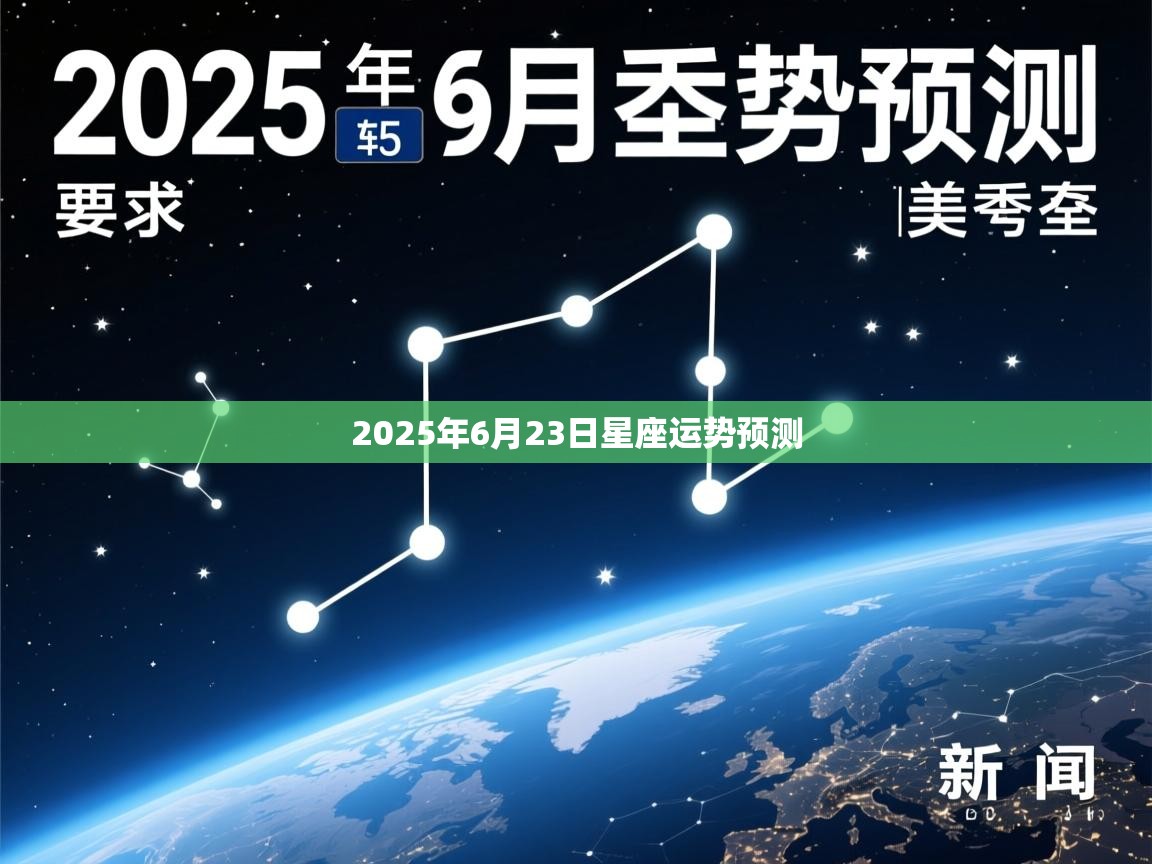2025年6月23日星座运势预测