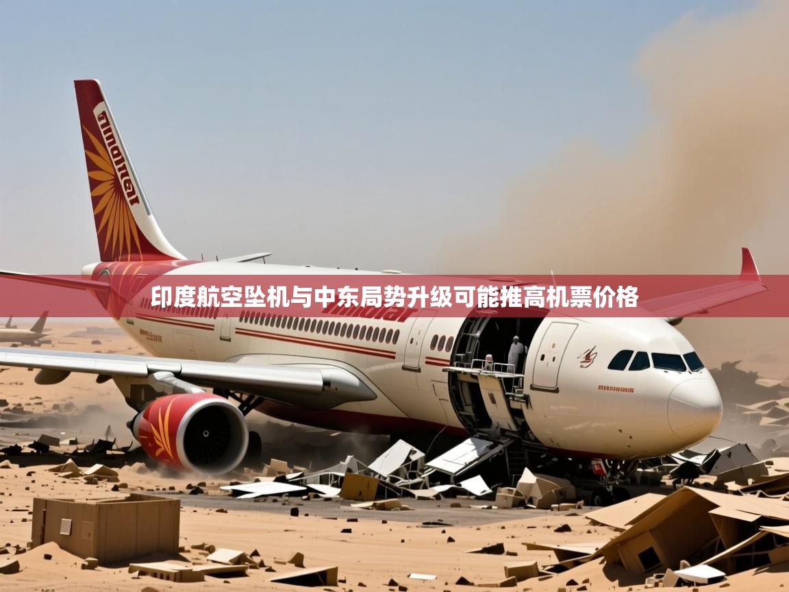 印度航空坠机与中东局势升级可能推高机票价格