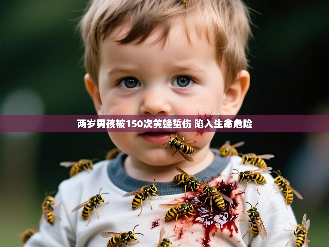 两岁男孩被150次黄蜂蜇伤 陷入生命危险