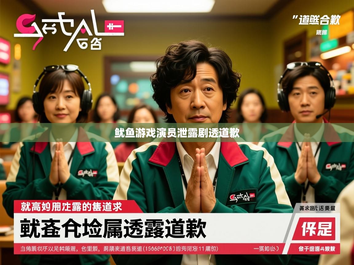 鱿鱼游戏演员泄露剧透道歉