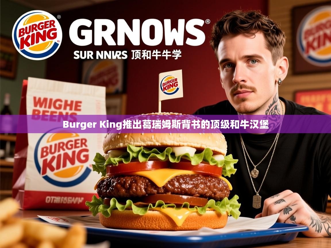 Burger King推出葛瑞姆斯背书的顶级和牛汉堡