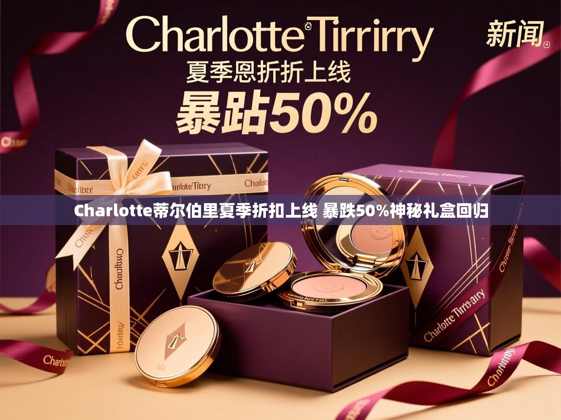 Charlotte蒂尔伯里夏季折扣上线 暴跌50%神秘礼盒回归
