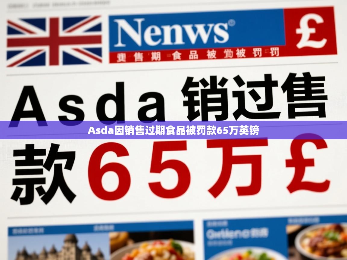 Asda因销售过期食品被罚款65万英镑