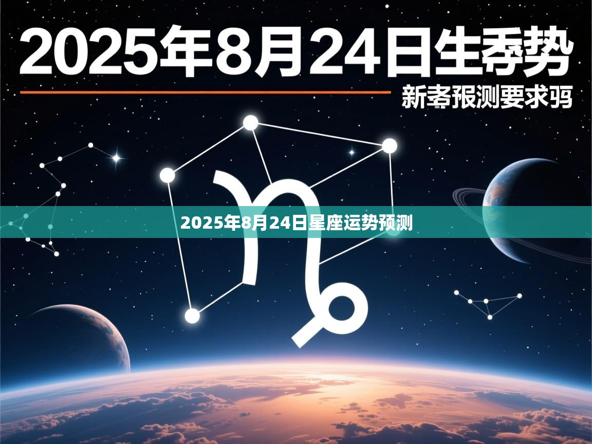 2025年8月24日星座运势预测