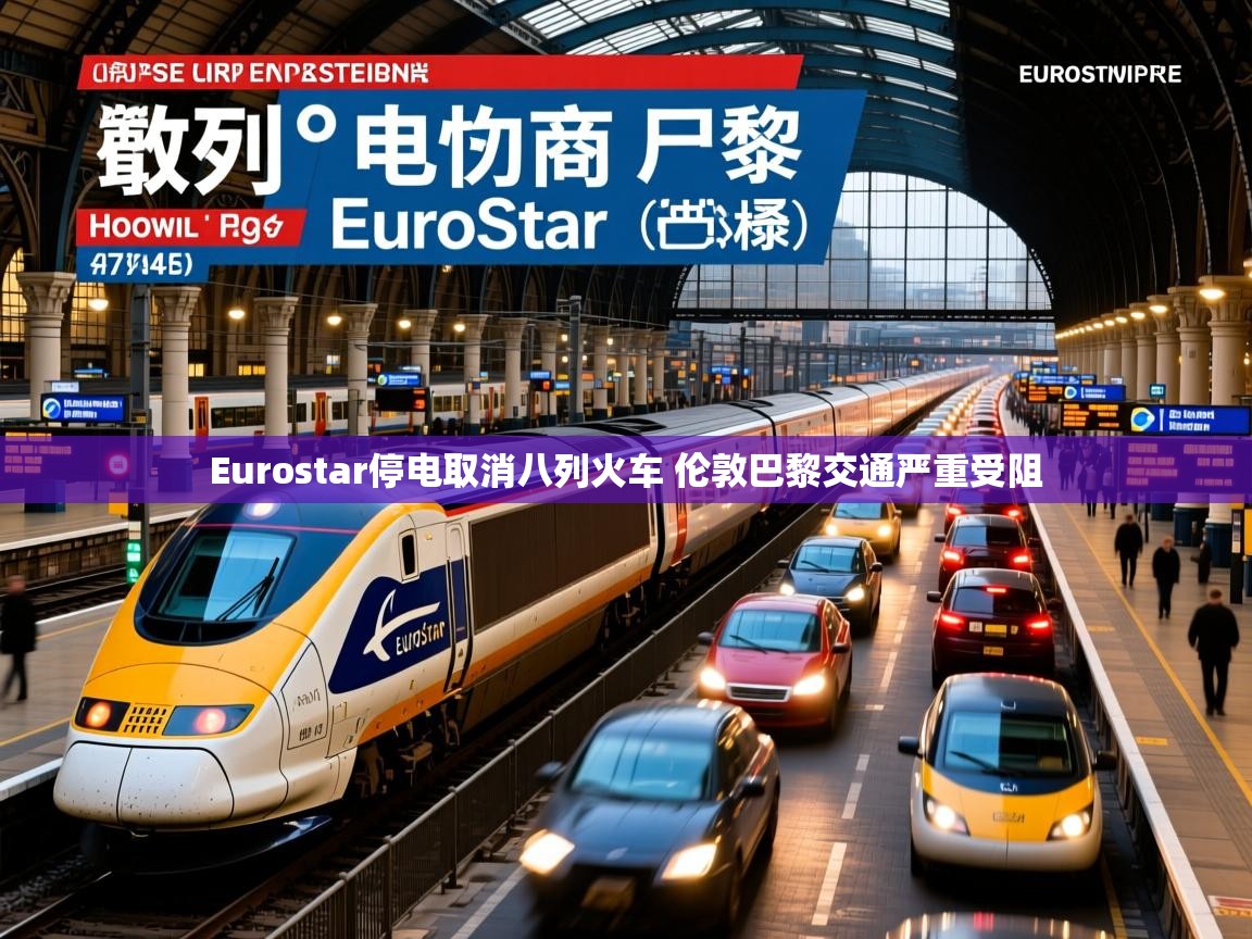 Eurostar停电取消八列火车 伦敦巴黎交通严重受阻