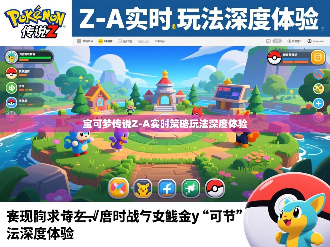 宝可梦传说Z-A实时策略玩法深度体验
