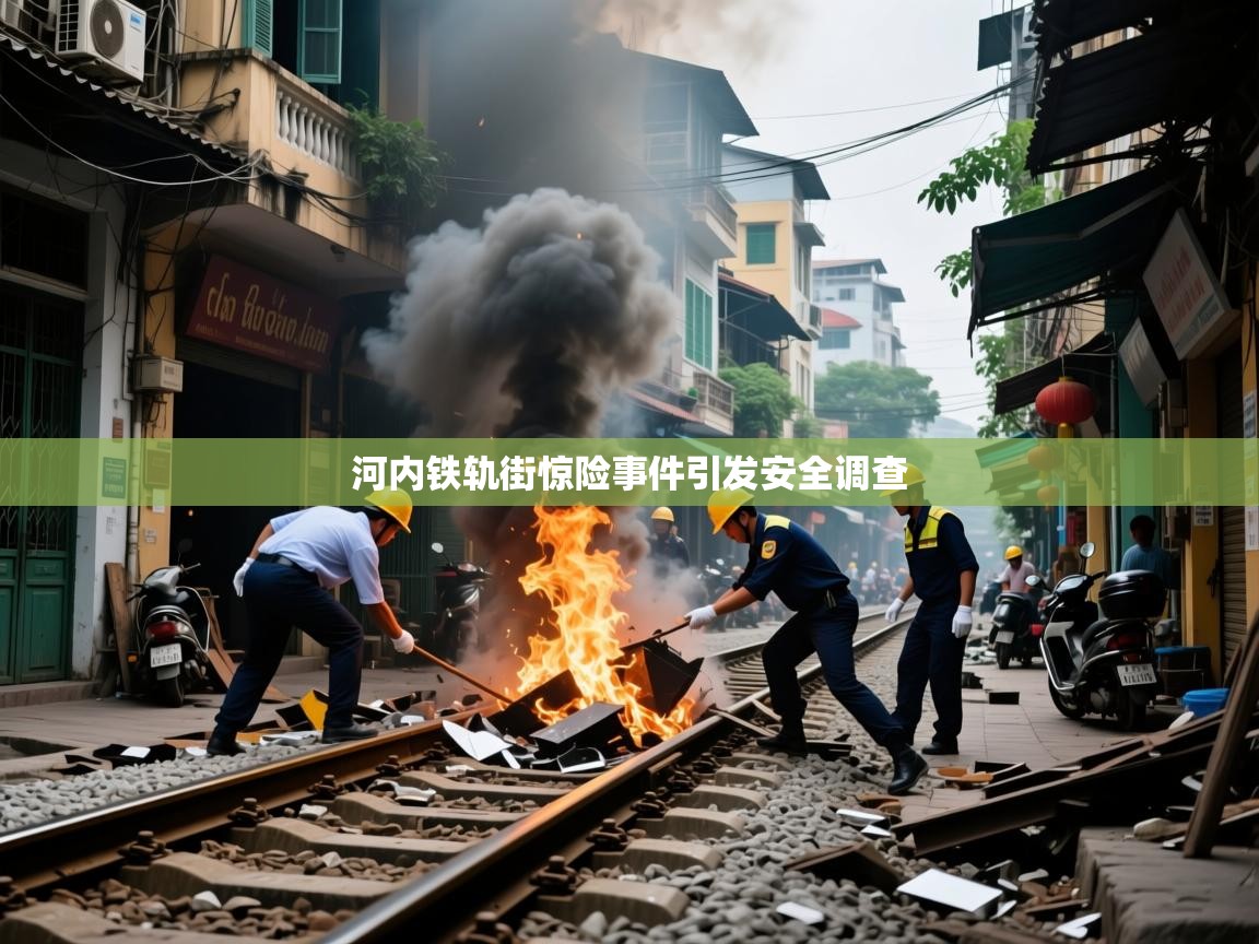 河内铁轨街惊险事件引发安全调查