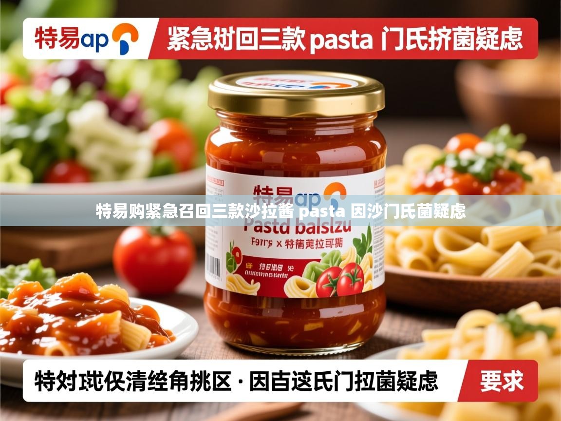 特易购紧急召回三款沙拉酱 pasta 因沙门氏菌疑虑