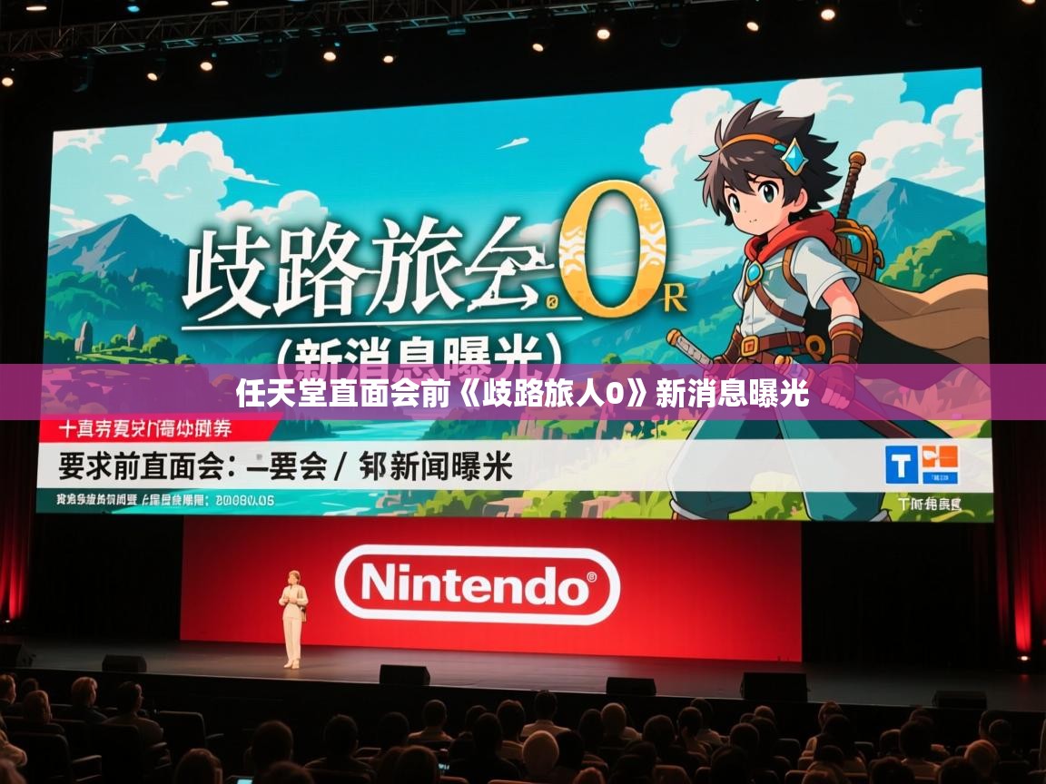 任天堂直面会前《歧路旅人0》新消息曝光